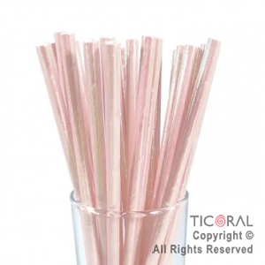 SORBETE POLIPAPEL METALIZADO BLANCO IRIDISCENTE X 20